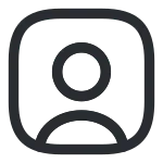 User Square SVG Icon